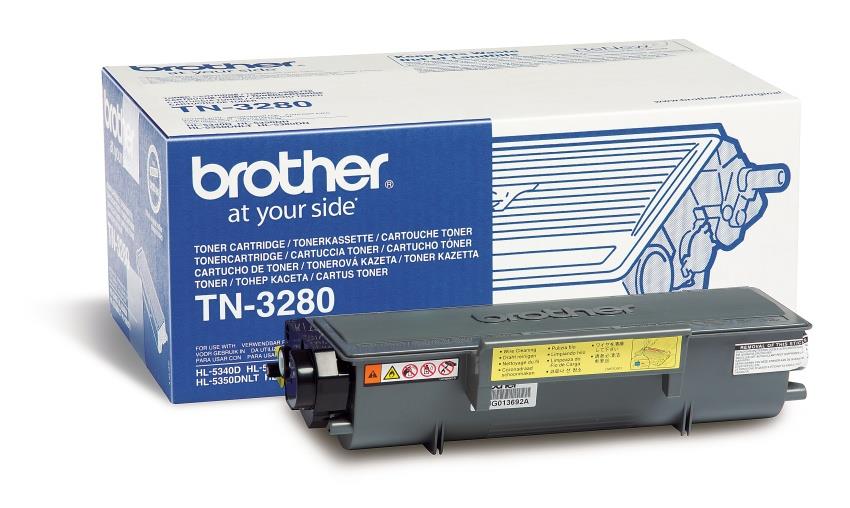 766030 Brother TN3280 Toner BROTHER TN3280  8K High Capacity